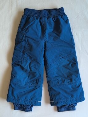 Hanna Andersson Toddler Royal Blue Insulated Heavy Winter Snow Pants Size 90 / 3